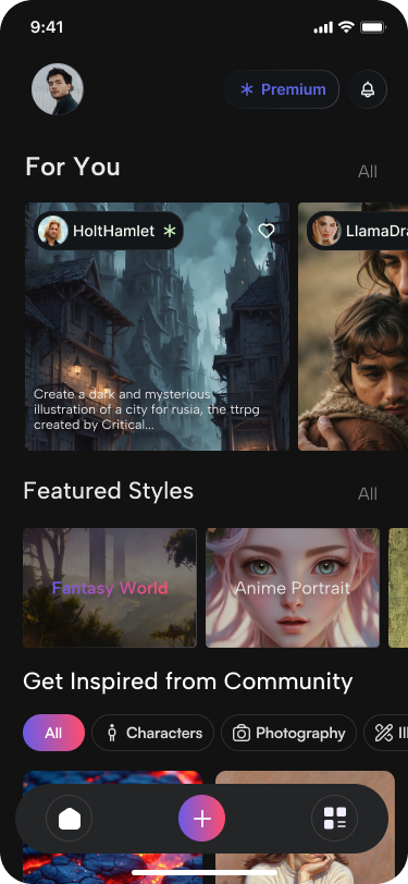 App Gallery Interface
